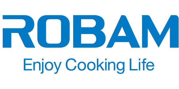 Robam logo with tagline 'Enjoy Cooking Life' on a white background