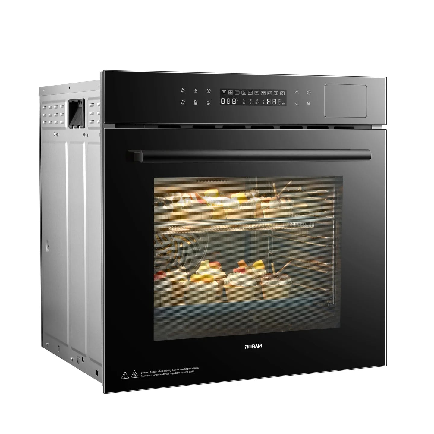 Combi Oven 丨 Large‑Capacity Steam, Roast & Air Fry Oven 73 L 丨 CQ926H01, Built‑In